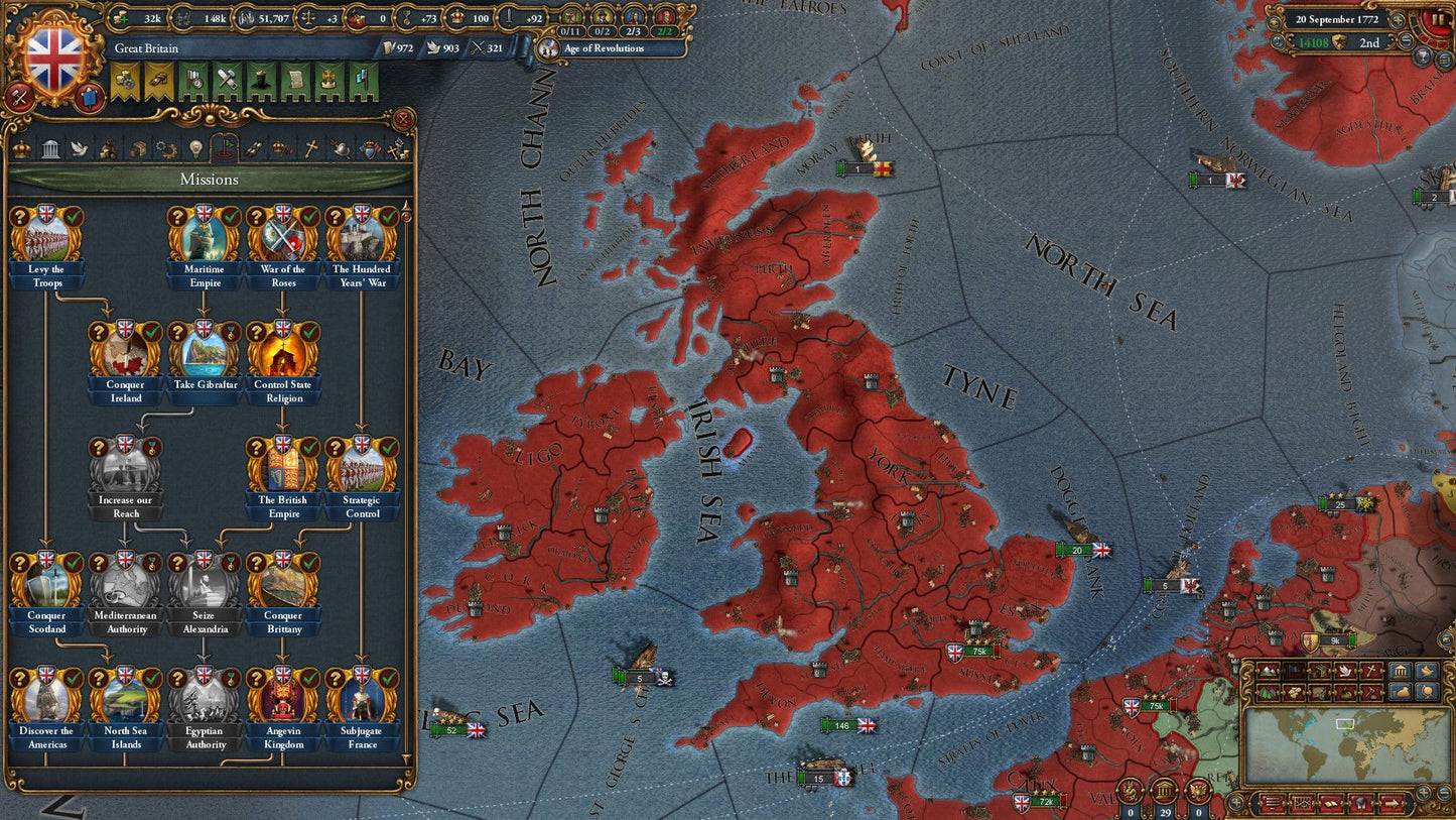 Europa Universalis IV: Rule Britannia (PC) - Steam Key - GLOBAL   - Paradox Interactive [Email/Instant Delivery]