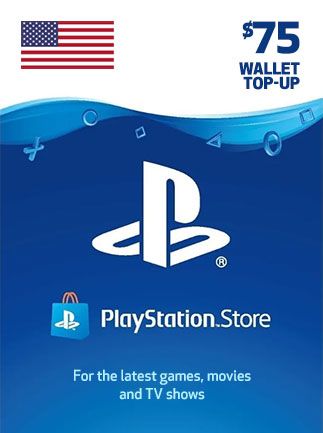 PlayStation Network Gift Card 75 USD - PSN United States   - PSN [Email/Instant Delivery]