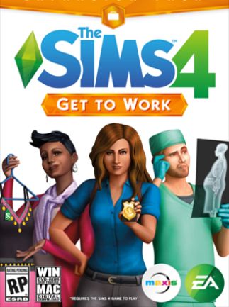 The Sims 4: Get to Work Origin Key GLOBAL   - Electronic Arts [Email/Instant Delivery]