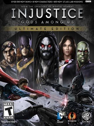 Injustice: Gods Among Us - Ultimate Edition Steam Key GLOBAL   - Warner Bros. Interactive Entertainment [Email/Instant Delivery]