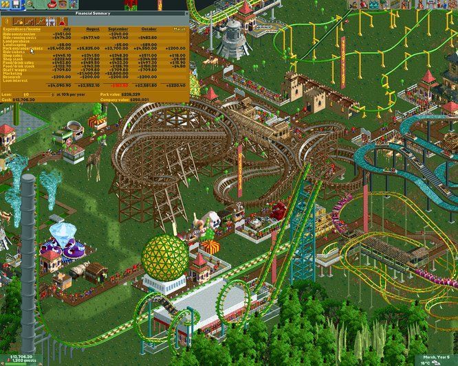 RollerCoaster Tycoon 2: Triple Thrill Pack Steam Key GLOBAL   - Atari [Email/Instant Delivery]