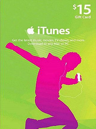 Apple iTunes Gift Card 15 USD - iTunes Key - North America   - Apple [Email/Instant Delivery]
