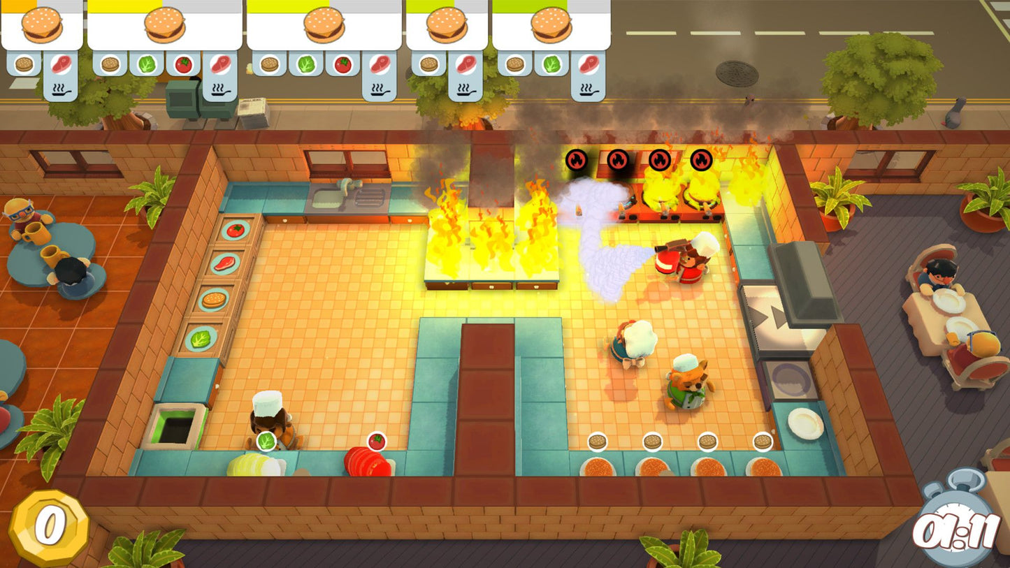Overcooked Steam Key GLOBAL   - Team17 Digital Ltd [Email/Instant Delivery]