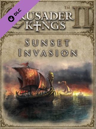 Crusader Kings II - Sunset Invasion Steam Key GLOBAL   - Paradox Interactive [Email/Instant Delivery]
