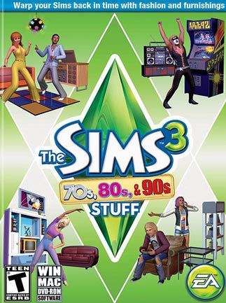 The Sims 3 70s, 80s, & 90s Stuff Origin Key GLOBAL   - Origin [Email/Instant Delivery]