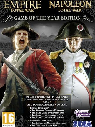 Empire and Napoleon: Total War GOTY (PC) - Steam Key - GLOBAL   - Feral Interactive (Linux) [Email/Instant Delivery]
