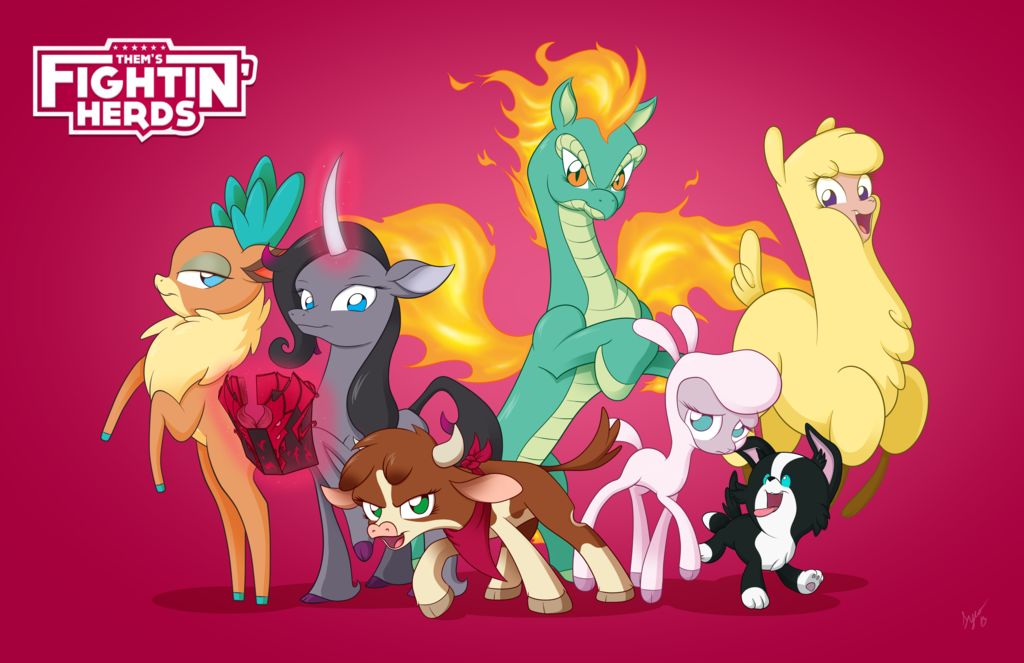 Them's Fightin' Herds Steam Key GLOBAL   - Humble Bundle [Email/Instant Delivery]