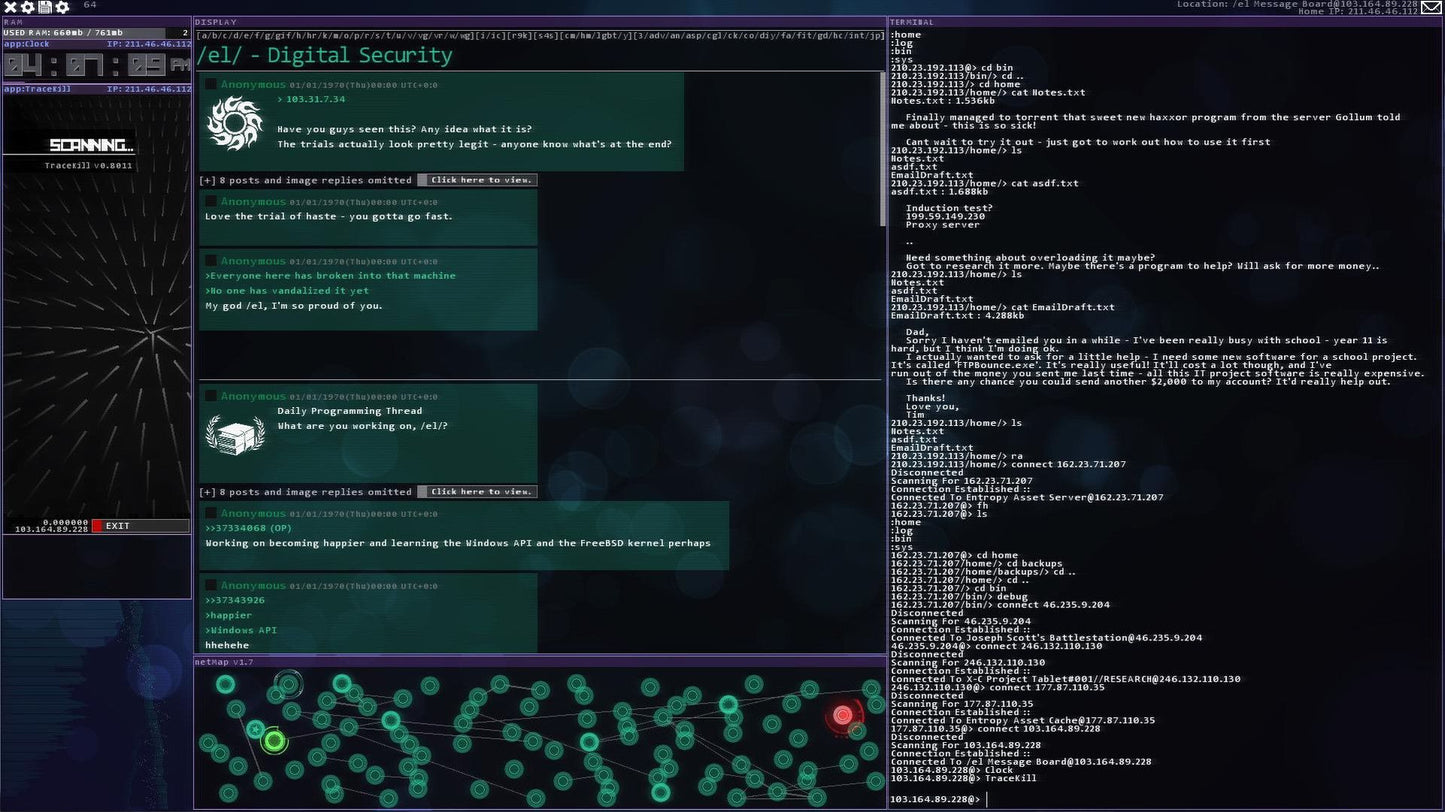 Hacknet Deluxe Edition Steam Key GLOBAL   - Surprise Attack [Email/Instant Delivery]