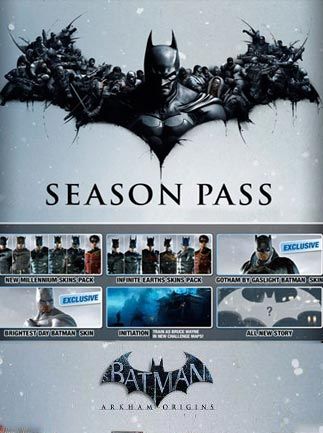 Batman: Arkham Origins - Season Pass Steam Key GLOBAL   - Warner Bros. Interactive Entertainment [Email/Instant Delivery]