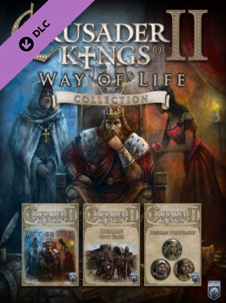 Crusader Kings II - Way of Life Collection Steam Key GLOBAL   - Paradox Interactive [Email/Instant Delivery]