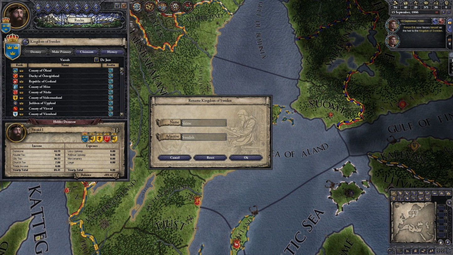 Crusader Kings II - Customization Pack Steam Key GLOBAL   - Paradox Development Studio [Email/Instant Delivery]