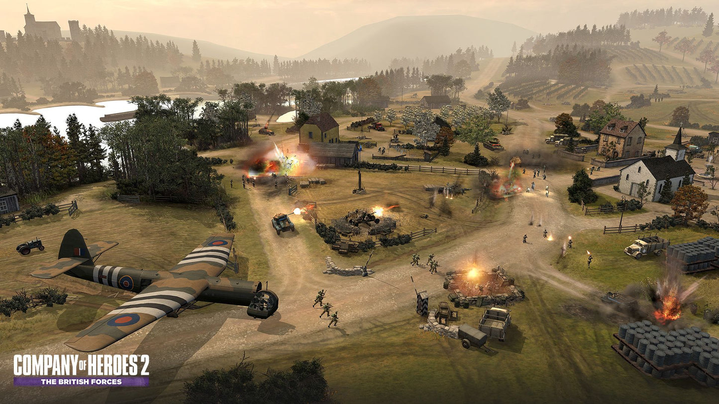 Company of Heroes 2 - The British Forces Steam Key GLOBAL   - Feral Interactive (Linux) [Email/Instant Delivery]