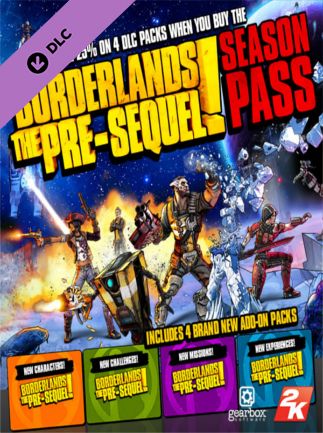 Borderlands: The Pre-Sequel Season Pass Steam Key GLOBAL   - 2K Games [Email/Instant Delivery]