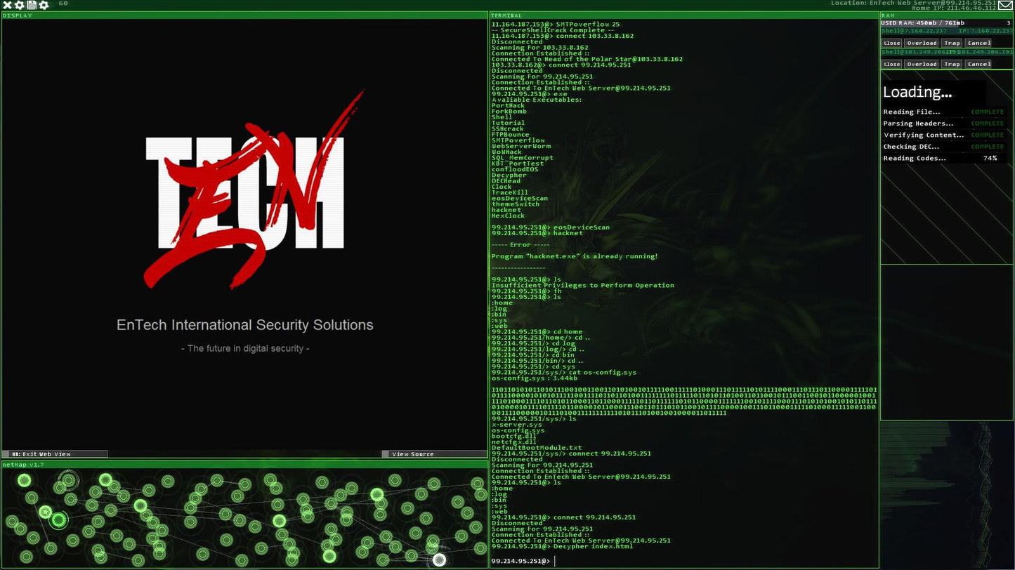 Hacknet Steam Key GLOBAL   - Surprise Attack [Email/Instant Delivery]
