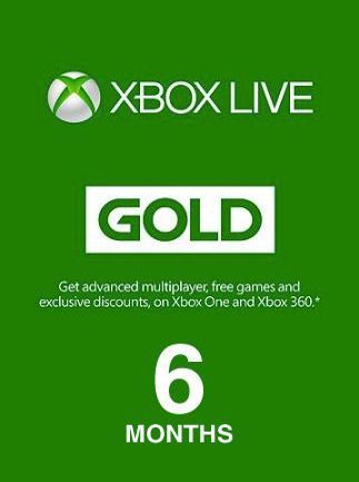 Xbox Live GOLD Subscription Card 6 Months Xbox Live UNITED STATES   - Xbox Live [Email/Instant Delivery]