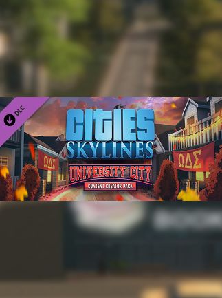 Cities: Skylines - Content Creator Pack: University City Steam Key GLOBAL   - Steam [Email/Instant Delivery]