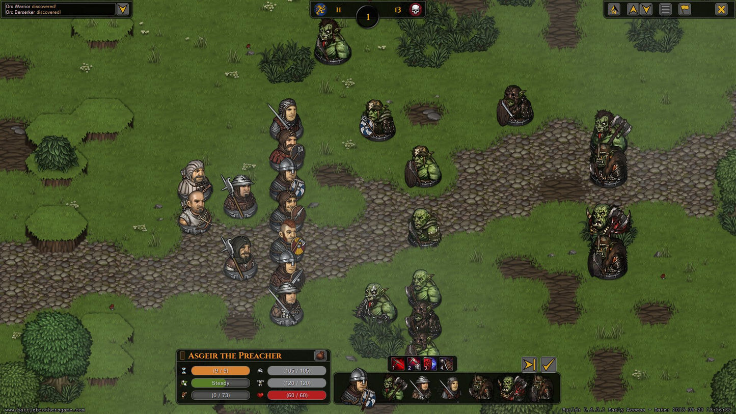 Battle Brothers Steam Key GLOBAL   - Overhype Studios [Email/Instant Delivery]