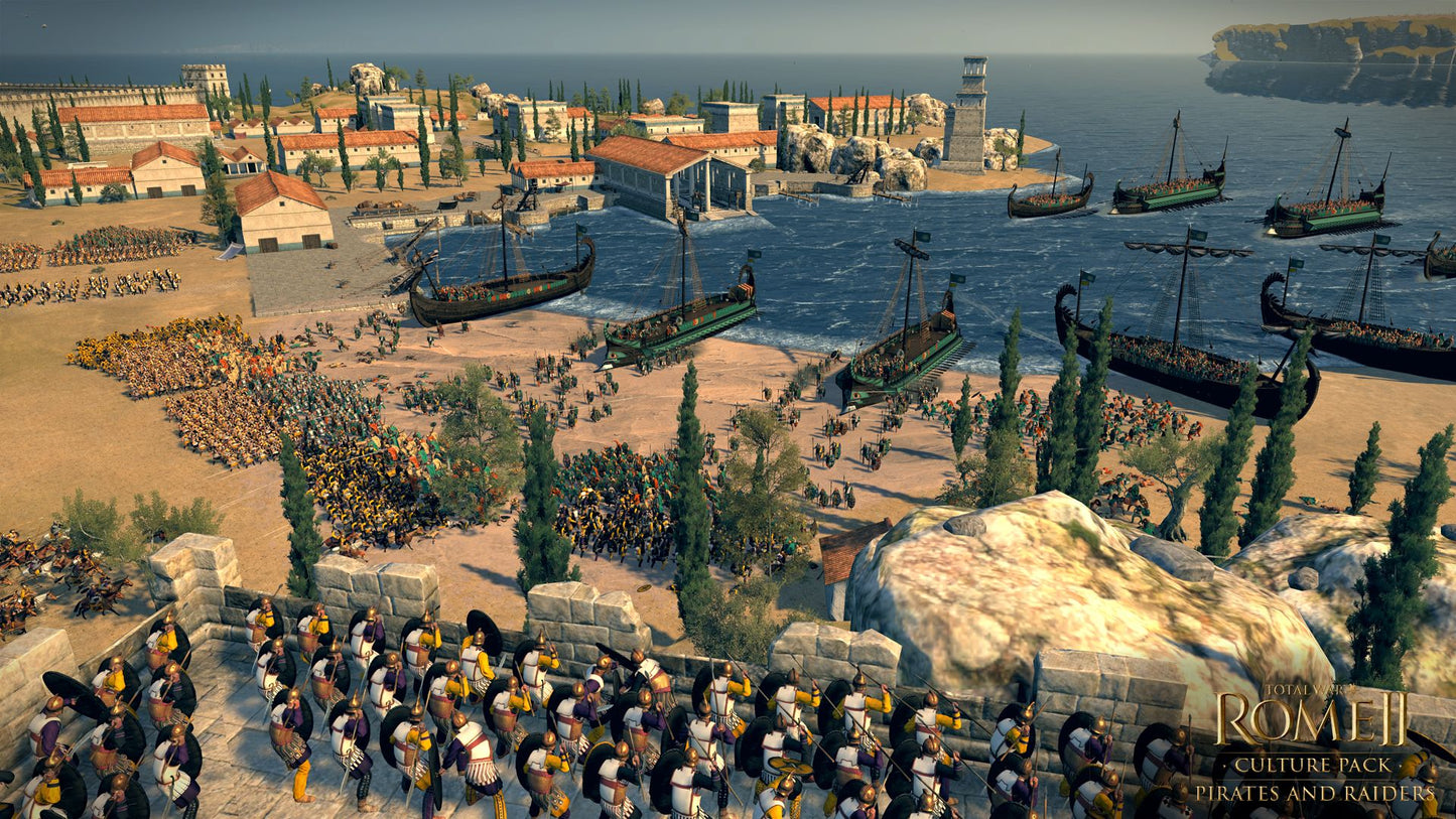 Total War: Rome II - Pirates and Raiders Steam Key GLOBAL   - SEGA [Email/Instant Delivery]