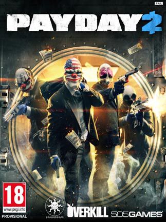 PAYDAY 2 Steam Key EUROPE   - 505 Games [Email/Instant Delivery]