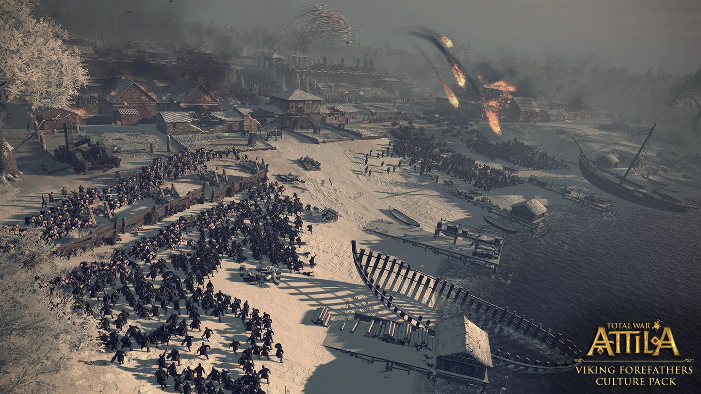 Total War: ATTILA - Viking Forefathers Culture Pack Steam Key GLOBAL   - Creative Assembly [Email/Instant Delivery]