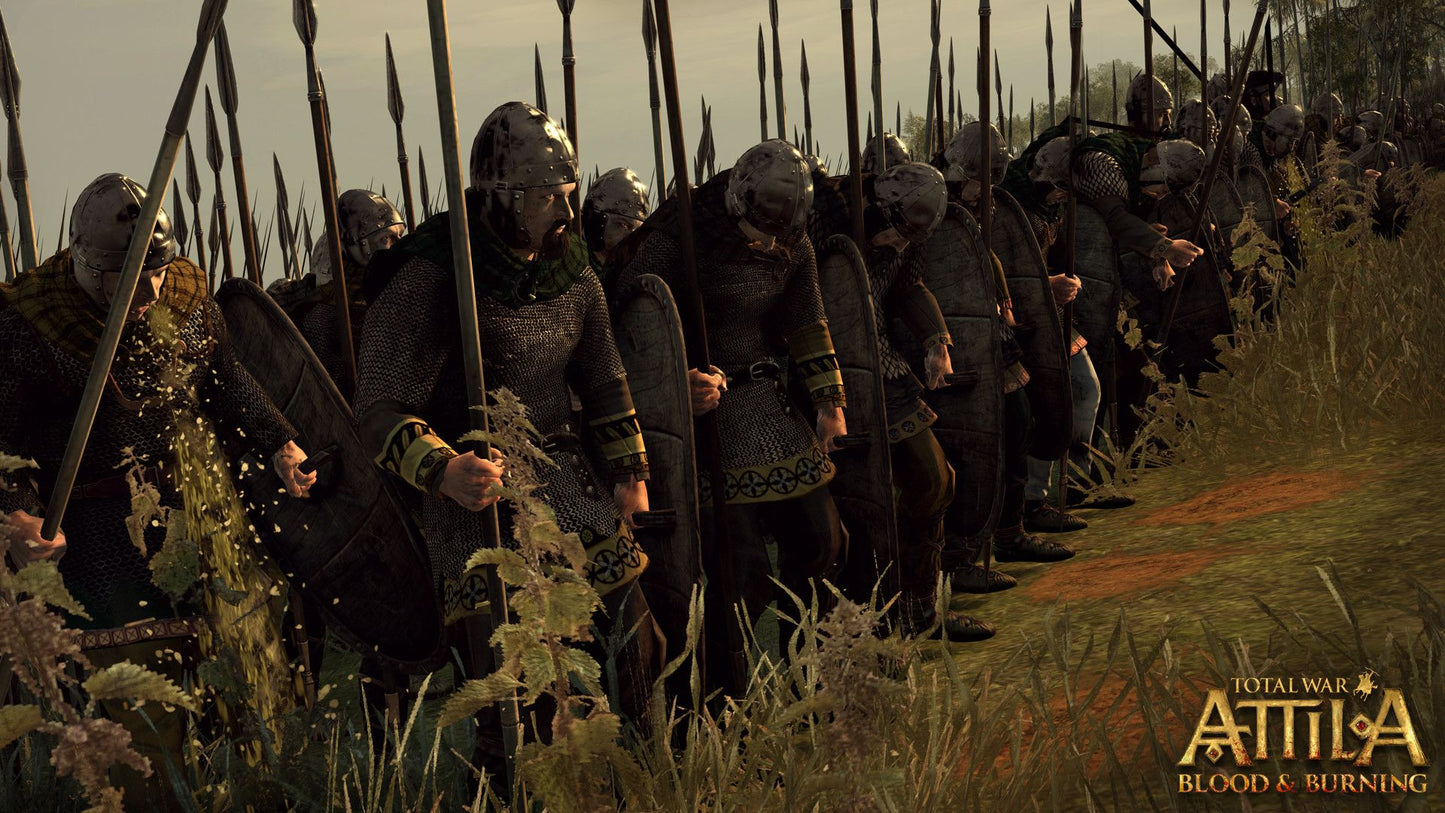 Total War: ATTILA - Blood and Burning Steam Key GLOBAL   - SEGA [Email/Instant Delivery]