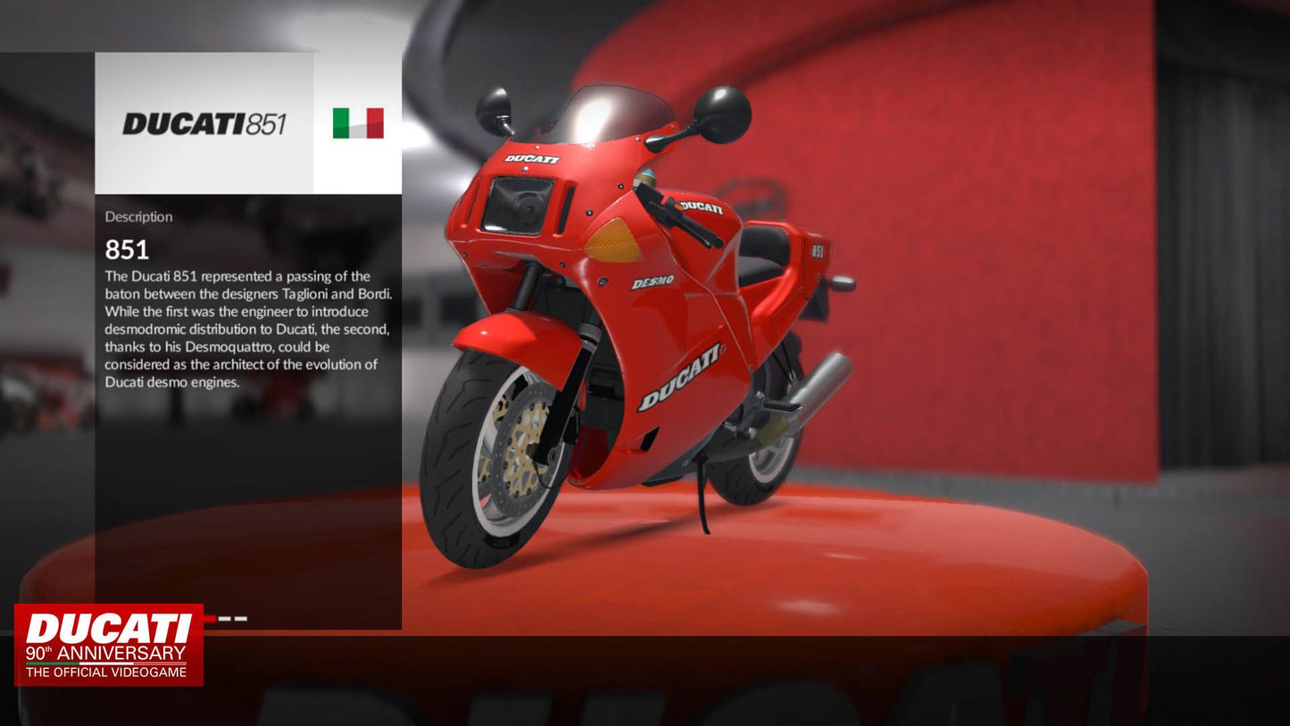 DUCATI - 90th Anniversary Steam Key GLOBAL   -   Milestone S.r.l. [Email/Instant Delivery]