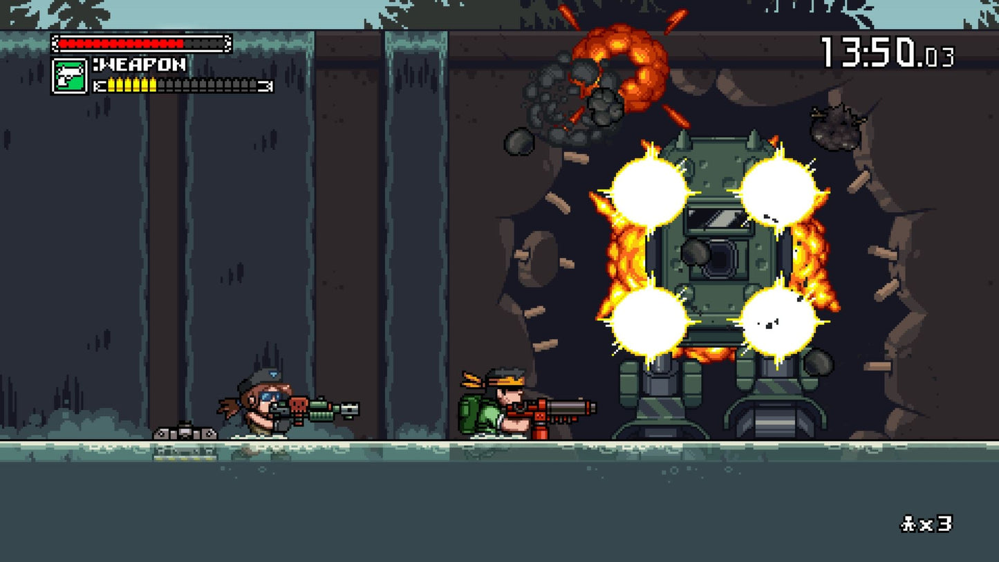 Mercenary Kings: Reloaded Edition Steam Key GLOBAL   - Tribute Games Inc. [Email/Instant Delivery]
