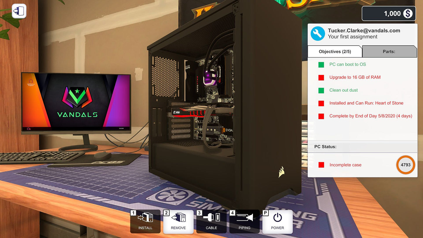 PC Building Simulator - Esports Expansion (PC) - Steam Key - GLOBAL   - Steam [Email/Instant Delivery]