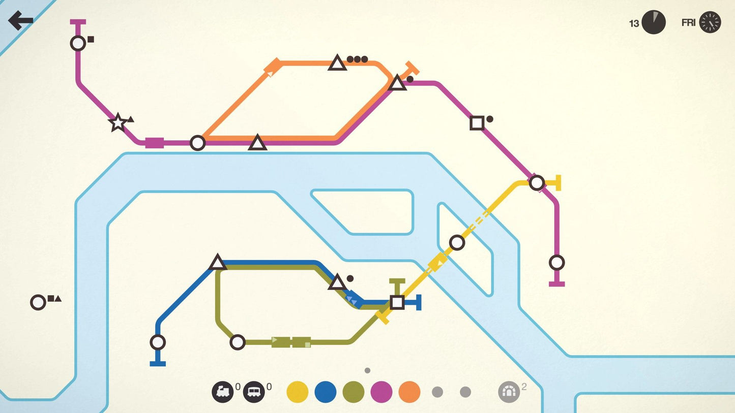 Mini Metro Steam Key GLOBAL   - Dinosaur Polo Club [Email/Instant Delivery]