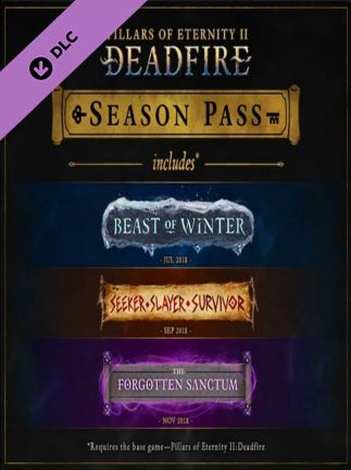 Pillars of Eternity II: Deadfire - Season Pass Steam Key GLOBAL   - Versus Evil [Email/Instant Delivery]