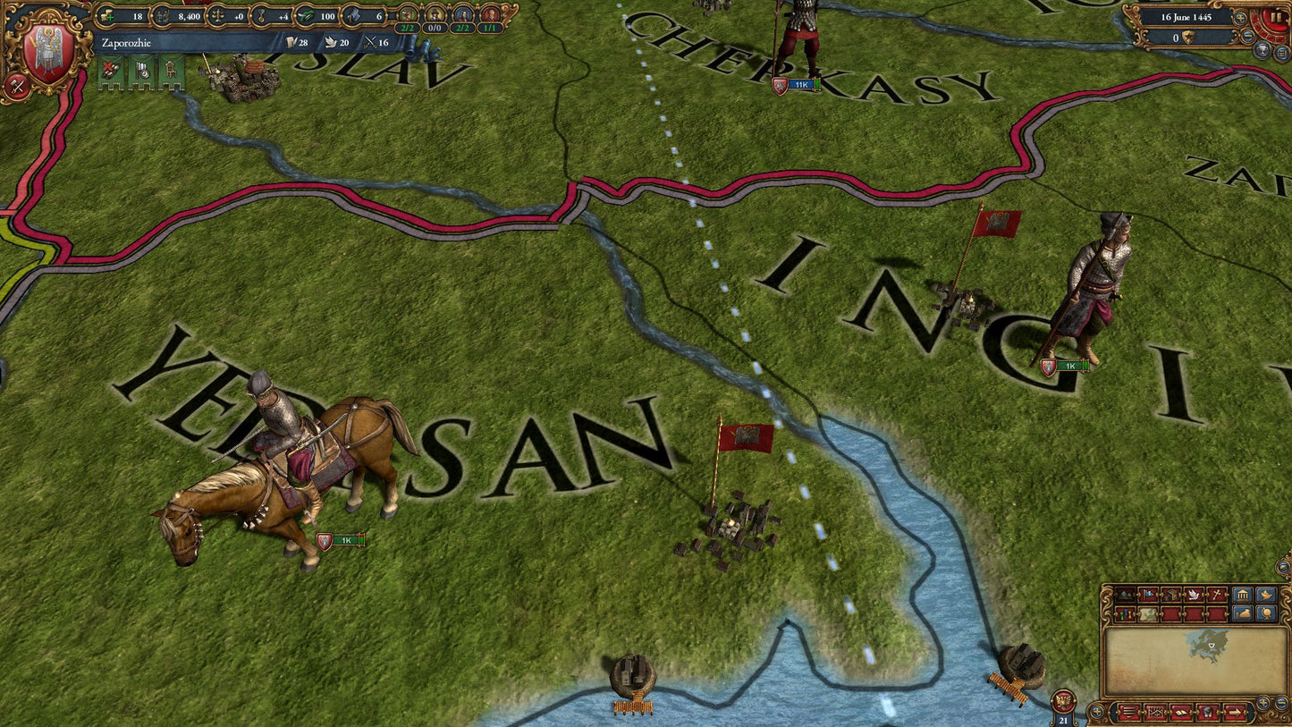 Europa Universalis IV: The Cossacks Content Pack Steam Key GLOBAL   - Paradox Interactive [Email/Instant Delivery]