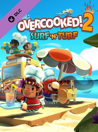 Overcooked! 2 - Surf 'n' Turf Steam Key GLOBAL   - Steam [Email/Instant Delivery]