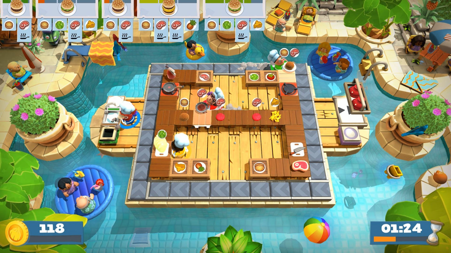 Overcooked! 2 - Surf 'n' Turf Steam Key GLOBAL   - Steam [Email/Instant Delivery]