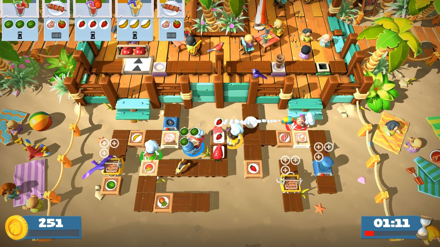 Overcooked! 2 - Surf 'n' Turf Steam Key GLOBAL   - Steam [Email/Instant Delivery]