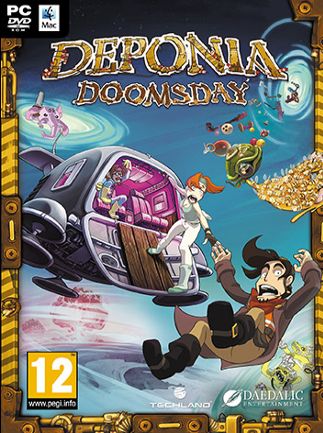 Deponia Doomsday Steam Key GLOBAL   - Daedalic Entertainment [Email/Instant Delivery]