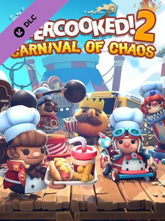 Overcooked! 2 - Carnival of Chaos - Steam - Key GLOBAL   - Steam [Email/Instant Delivery]