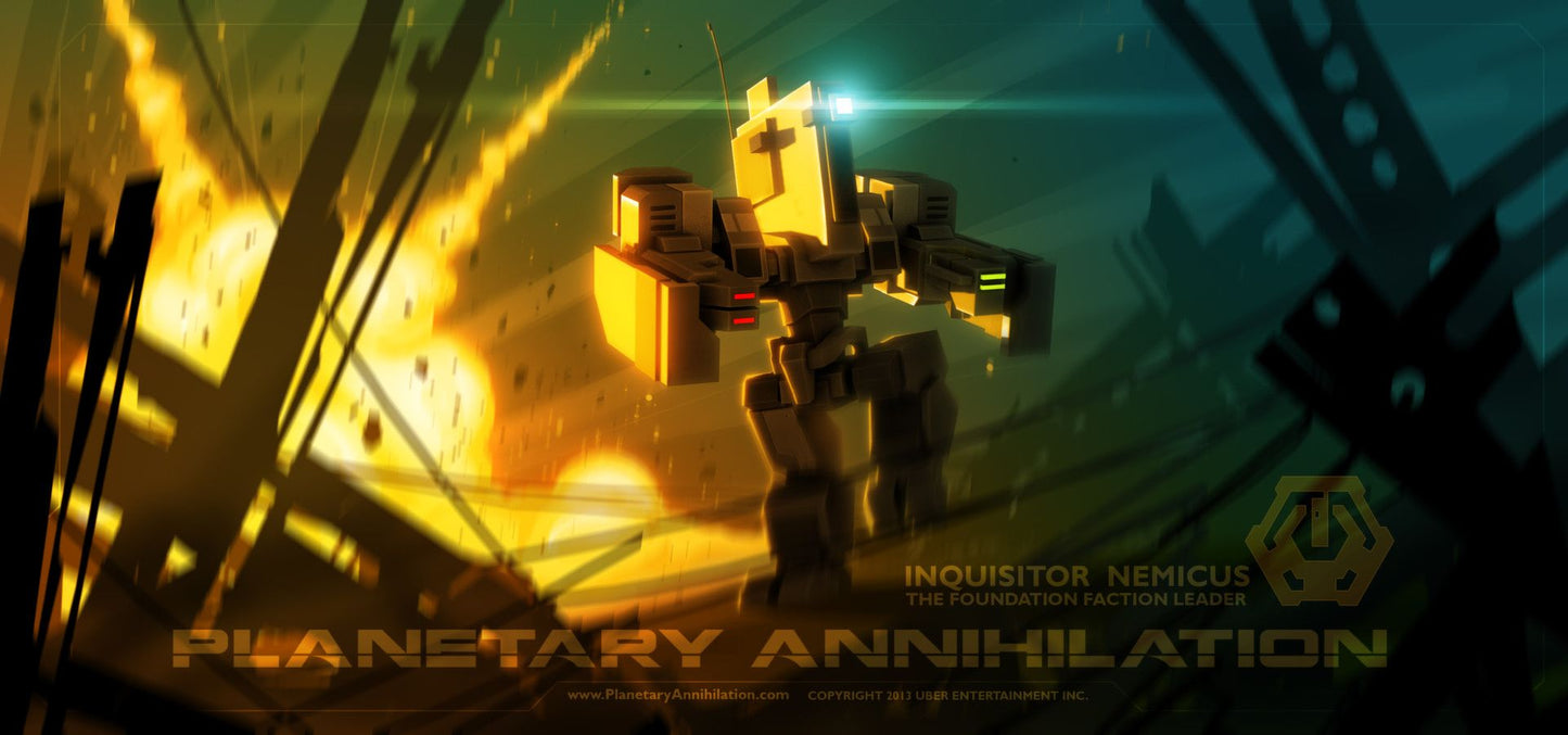 Planetary Annihilation Steam Key GLOBAL   - Uber Entertainment [Email/Instant Delivery]