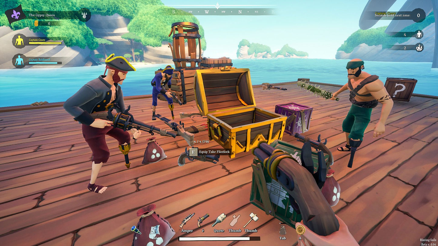 Blazing Sails: Pirate Battle Royale (PC) - Steam Key - GLOBAL   - Steam [Email/Instant Delivery]