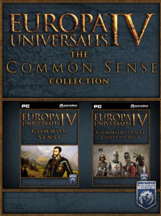 Europa Universalis IV: Common Sense Collection Steam Key GLOBAL   - Paradox Interactive [Email/Instant Delivery]