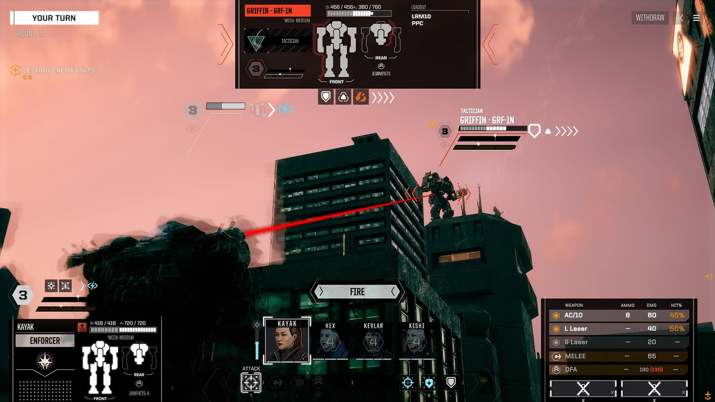 BATTLETECH Urban Warfare Steam Key GLOBAL   - Steam [Email/Instant Delivery]