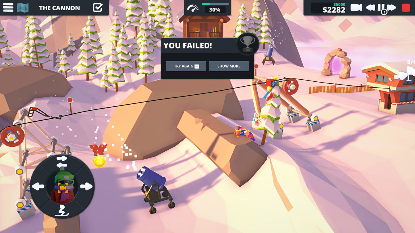 When Ski Lifts Go Wrong Steam Key GLOBAL   - Huge Calf Studios [Email/Instant Delivery]