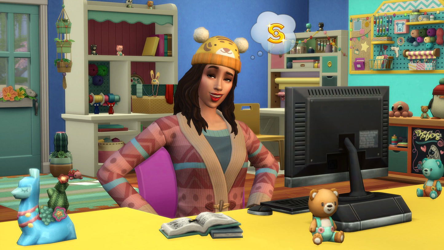 The Sims 4: Nifty Knitting Stuff Pack (PC) - Origin Key - GLOBAL   - Origin [Email/Instant Delivery]