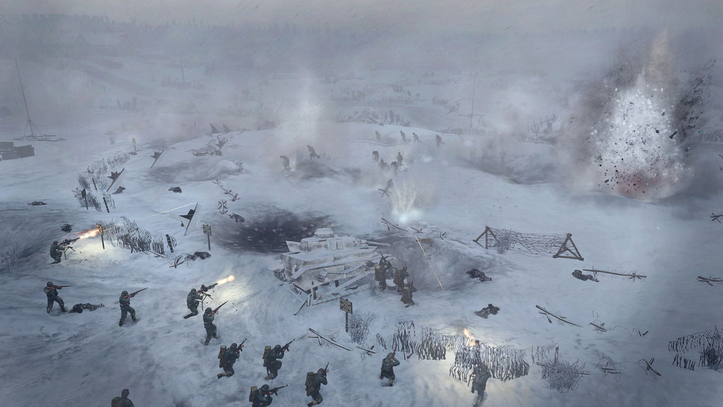 Company of Heroes 2 - Ardennes Assault: Fox Company Rangers Steam Key GLOBAL   - Feral Interactive (Linux) [Email/Instant Delivery]