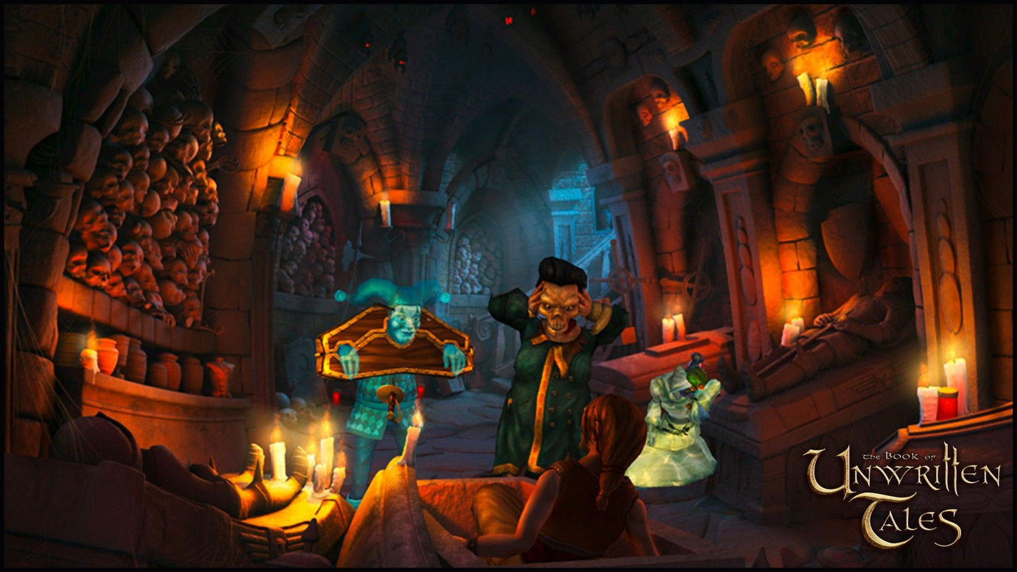 The Book of Unwritten Tales Digital Deluxe Edition Steam Key GLOBAL   - THQ Nordic [Email/Instant Delivery]