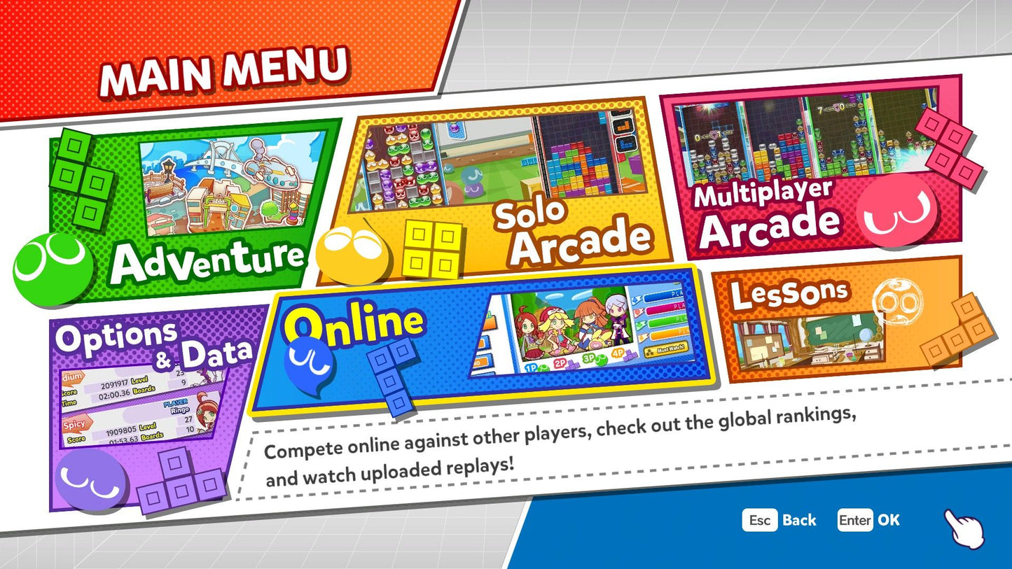 Puyo Puyo Tetris Steam Key EUROPE   - SEGA [Email/Instant Delivery]