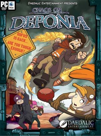 Chaos on Deponia Steam Key GLOBAL   - Daedalic Entertainment [Email/Instant Delivery]