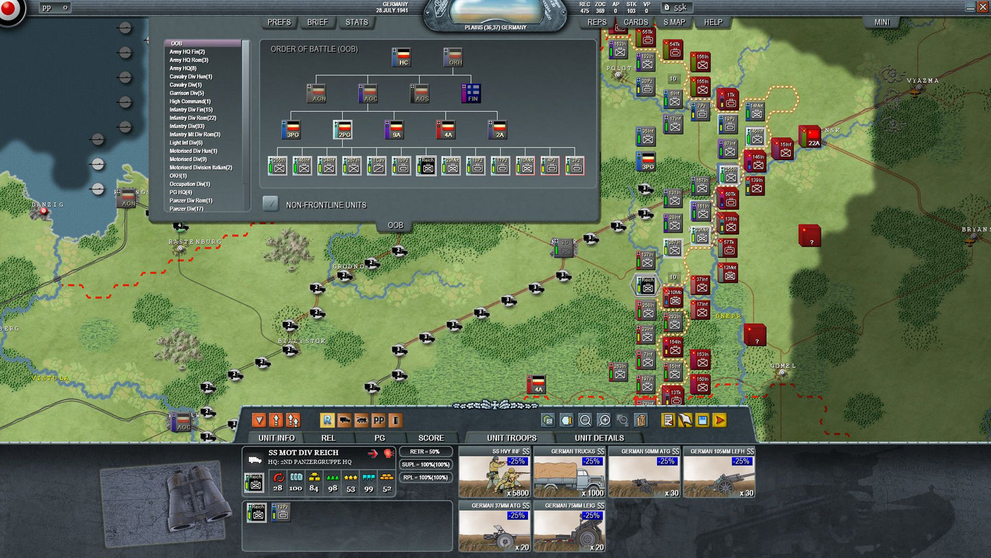 Decisive Campaigns: Barbarossa Steam Key GLOBAL   - Slitherine Ltd. [Email/Instant Delivery]