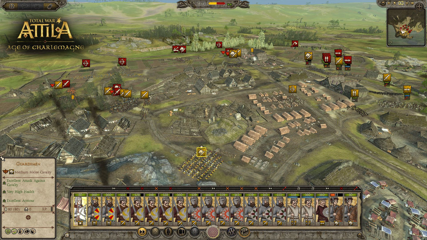 Total War: ATTILA - Age of Charlemagne Campaign Pack Steam Key GLOBAL   - SEGA [Email/Instant Delivery]