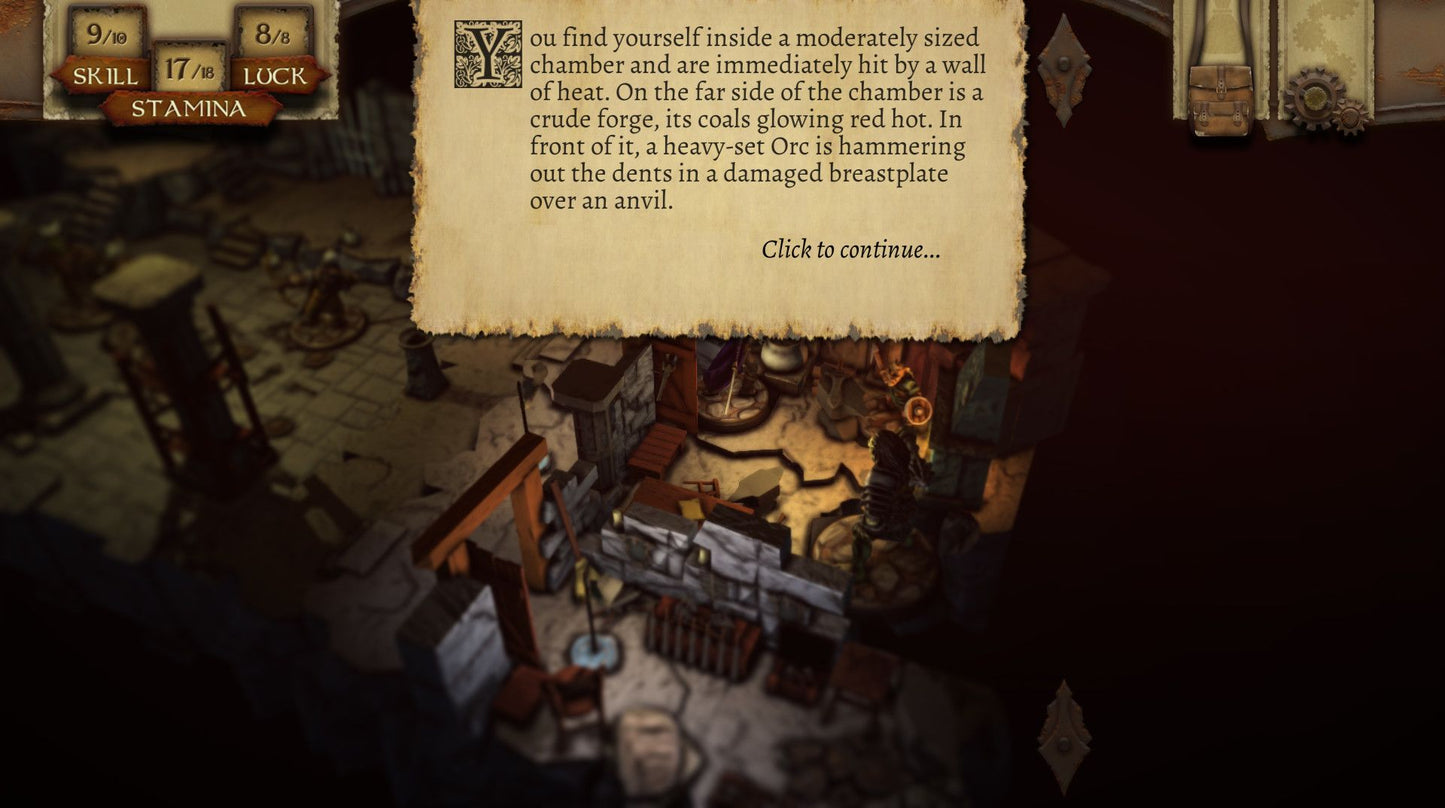 The Warlock of Firetop Mountain Steam Key GLOBAL   - Tin Man Games [Email/Instant Delivery]