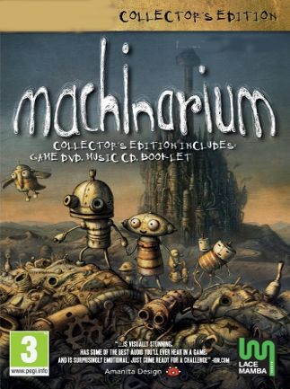 Machinarium Collector's Edition Steam Key GLOBAL   - Steam [Email/Instant Delivery]